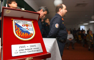 S.Nazzaro 100 anni Corpo Pompieri Basso Gambarogno