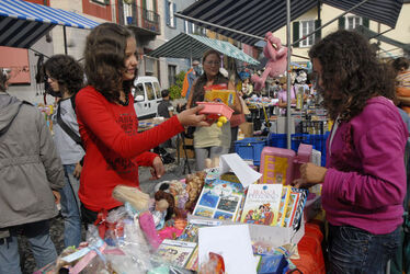 Locarno mercatino dell usato destinato ai ragazzi
