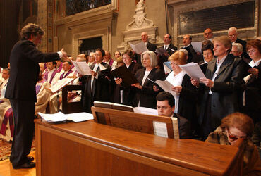 Lugano coro della Cattedrale
