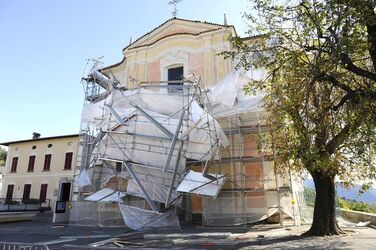 Castel S.Pietro danni a causa del forte vento