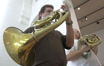 Lugano American Horn Quartet e orechstra Conservatorio