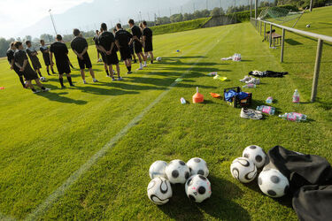 Calcio primo allenamento FC Locarno