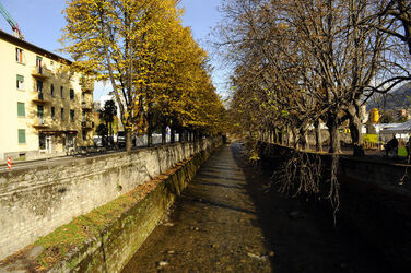 Lugano fiume Cassarate