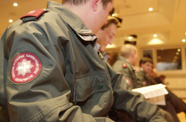 Bellinzona cerimonia propmozione guardie di confine