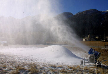 San Bernardino cannoni da neve artificiale