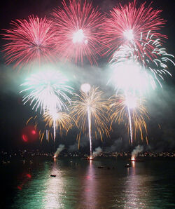 Lugano Festa Nazionale e fuochi d artificio