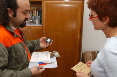 Pregassona misurazione Radon