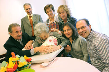 Lugano 100 anni Signora Maria Fontana