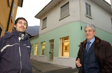 Morbio Sup. biblioteca comunale inaugurazione
