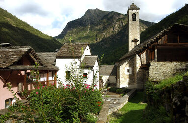 Prato Sornico veduta panoramica