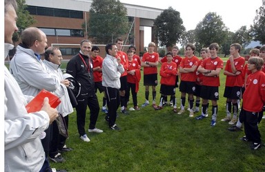 Tenero svizzeri all estero in allenamento