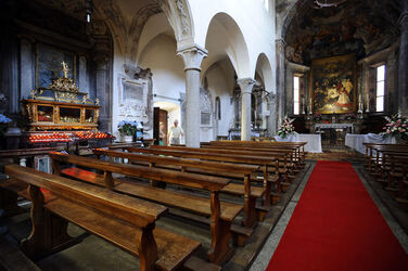 Ascona interno Chiesa San Pietro e Paolo