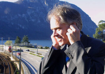 Bissone visita Moritz Leuenberger alle autorita