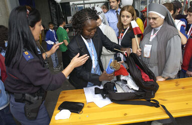 Berna Papa Giovanni Paolo II in visita in Svizzera