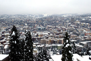 Lugano nevicata