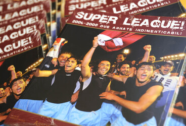 Bellinzona presentazinoe libro Superleague dell AC Bellinzona