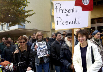 Bellinzona manifestazione Partito Socialista