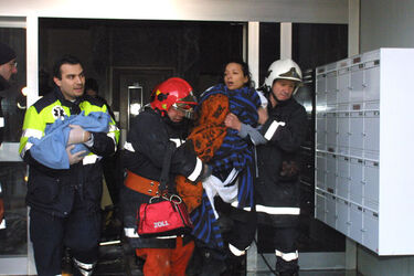 Chiasso incendio via S.Gottardo