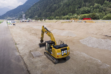 Ambr&igrave; Piotta cantiere nuova pista della Valascia