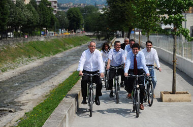 Lugano pista ciclabile Cassarate