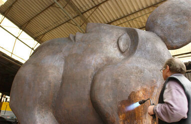 Rancate scultura di Sergio Toppa