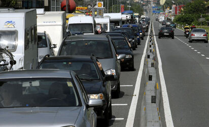 San Antonino traffico stradale