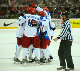 Hockey Russia Germania