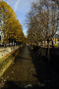 Lugano fiume Cassarate