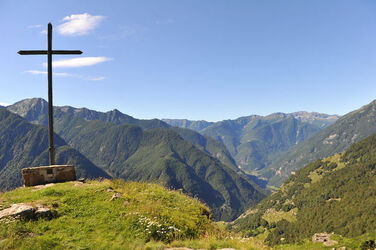 Monte Cima Val Lavizzara veduta panoramica