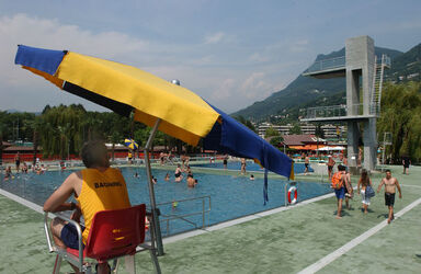 Lugano Lido comunale nuova piscina Lugano Lido comunale nuova piscina