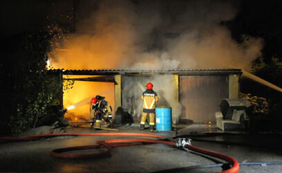 Arbedo incendio in Vicolo Nord 1