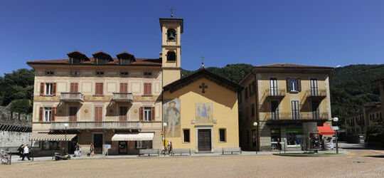 Bellinzona veduta Chiesa San Rocco