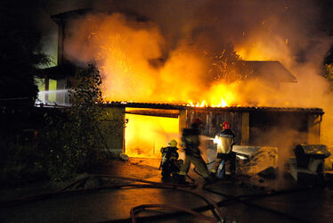 Arbedo incendio in Vicolo Nord 1