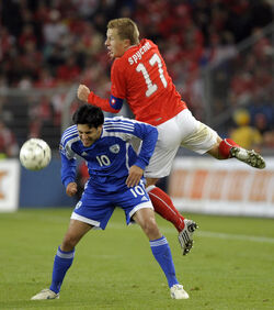 Calcio Svizzera Israele