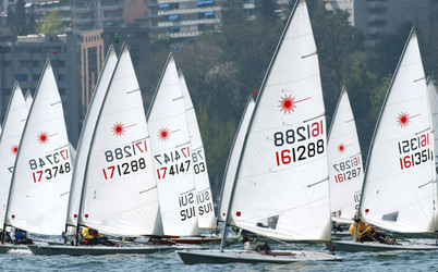 Vela Coppa Europa 2002 Laser a Lugano