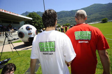 13.06.200 9 Giubiasco iniziativa sportiva Cugini in Campo