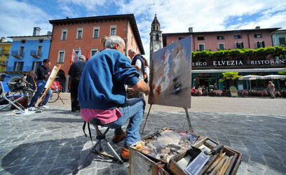 Ascona pittori in piazza
