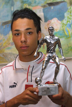 Personaggio giocatore calcio under 21
