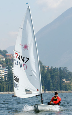 Vela coppa europa laser