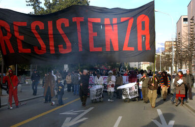 Lugano anti WEF manifestazione