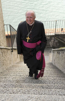Morcote Monsignor Pier Giacomo Grampa