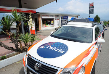 Ranzo Gambarogno furto stazione di benzina Avia