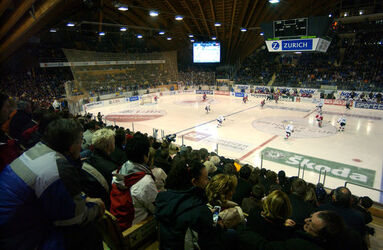 Hockey Coppa Spengler 2005 Eishalle
