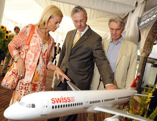 Locarno battesimo nuovo Swiss Airbus A320 Locarno Locarno battesimo nuovo Swiss Airbus A320 Locarno