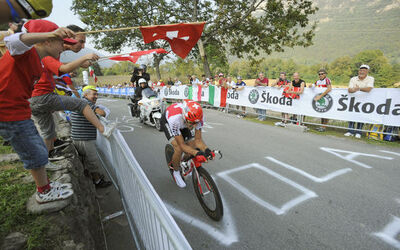 Ciclsimo foto d ambiente Mondiali Mendrisio 09