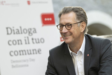 Bellinzona il sindaco Mario Branda incontra la popolazione Bellinzona il sindaco Mario Branda incontra la popolazione