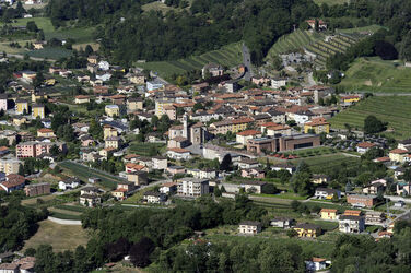 Rancate veduta panoramica