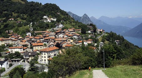 Monte Br&egrave; vedute panoramiche