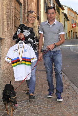 Ciclismo Cadel Evans Campione del mondo a Stabio