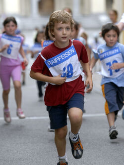 Podismo gara bambini